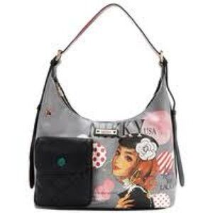 NIKKI by Nicole Lee Adjustable Strap Shoulder Bag